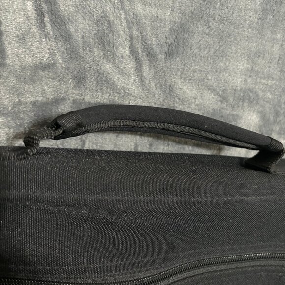 Jansport University Veritas Large Messenger Bag Black Unisex Briefcase - Picture 8 of 10